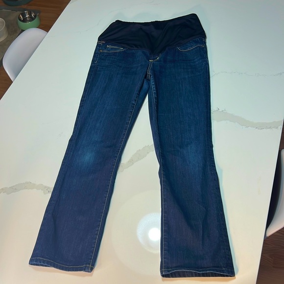 Citizens of Humanity Dark Wash Maternity Bootcut Jeans.  Size 30. - Picture 4 of 15